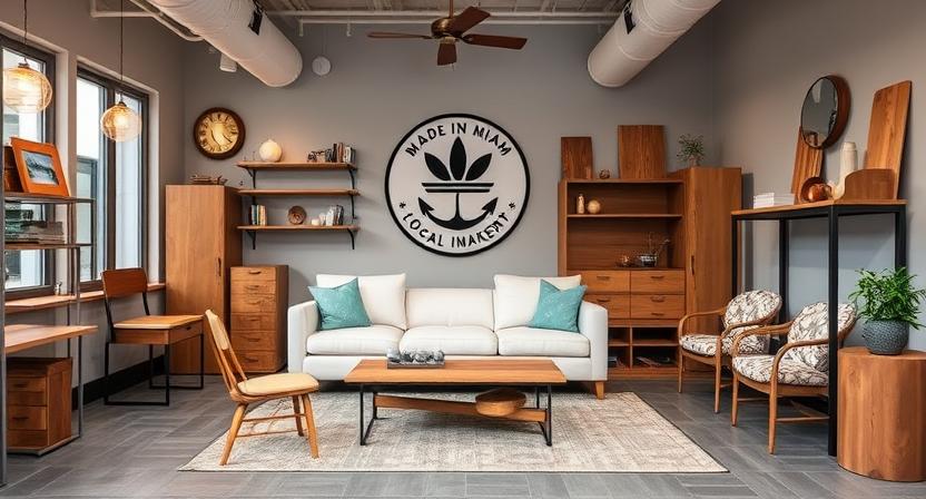 Furnishing Your Miami Café or Boutique: Style Meets Sustainability