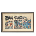 1830s Japanese Triptych Artwork by Utagawa Kunisada