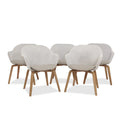 B&B Italia Antonio Citterio 14 Iuta Arm Chairs, Set of 5