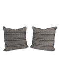 Bohemian Style Hand Woven Decorative Pillows, Pair of