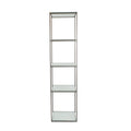 Charleston Forge Spectrum Contemporary Steel Glass Etagere