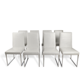 B&B Italia Solo Dining Chairs Designed by Antonio Citterio, Set of 8
