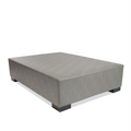 Contemporary Stewart Furniture 593 Block Ottoman or Table
