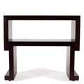 Contemporary Custom Wood Console Table in the Style of Luisa Peixoto