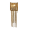 Clutch Modern Alee Large Sconce Staggered Draped Chain