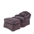 Swivel Lounge Chair with Ottoman by J Robert Scott Sir Gregory