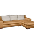 Mason-Art 7019 2pc Sectional Sofa with Wool Upholstery
