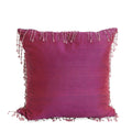 Modern Moroccan Style Throw Pillow with Tassels