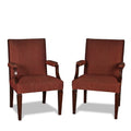 Pair of Art Moderne Rosewood Armchairs C1940s