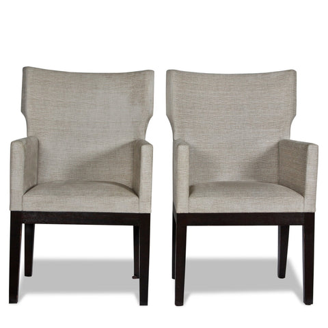 Pair of Christian Liaigre Barbuda Armchairs from Holly Hunt