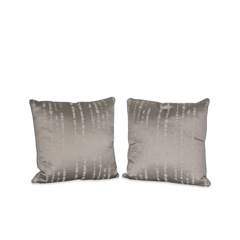 Pair of Jim Thompson Silk Decorative Throw Pillows