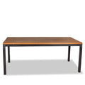 Parsons Dining Table with Reclaimed Chestnut Top from R&B