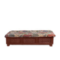 Moursharaby Syrian Style Hand Carved Custom Bench from Morocco
