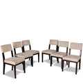 Set of 6 Modern Custom Dining Chairs