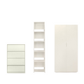 Set of 3 CB2 Shake Tall Chest, Bookshelf and Wardrobe