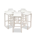 Set of 7 Vondom Wall Street Bar Stools