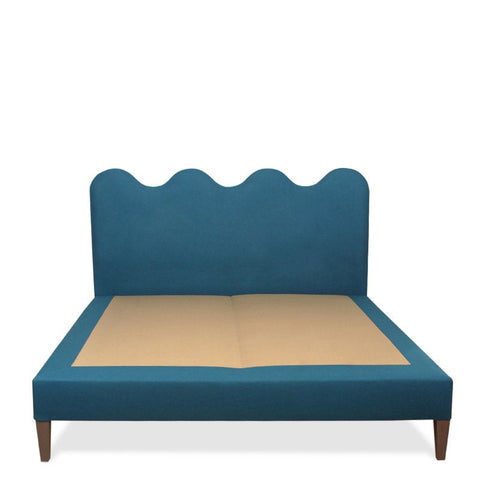 Stephen Sills Custom Made Bed Frame with Kvadrat Fabric