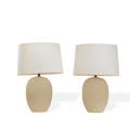 Vaughan Designs Lighting Ceramic Table Lamps, Pair of