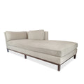 Vintage Edward Wormley Extra Long Chaise - Recently Reupholstered in Boucle Fabric