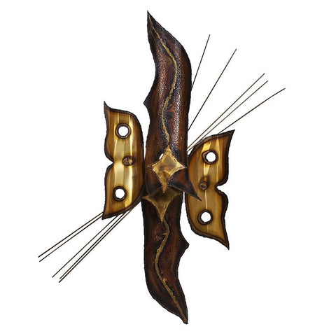 Brutalist Vintage Venetian Masquerade Wall Sculpture