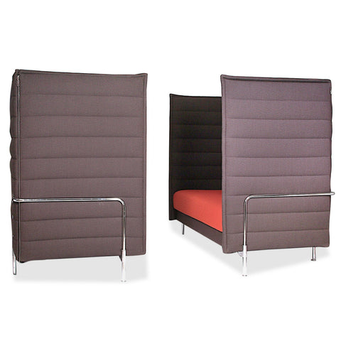 Vitra Alcove High Back Loveseats Designed By The Bouroullec Brothers, Pair of