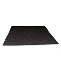 Contemporary Wool Carpet with Leather Edges (10 ft 5 in x 9 ft 2 in)
