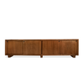 Vintage Modern Walnut Sideboard or Media Center